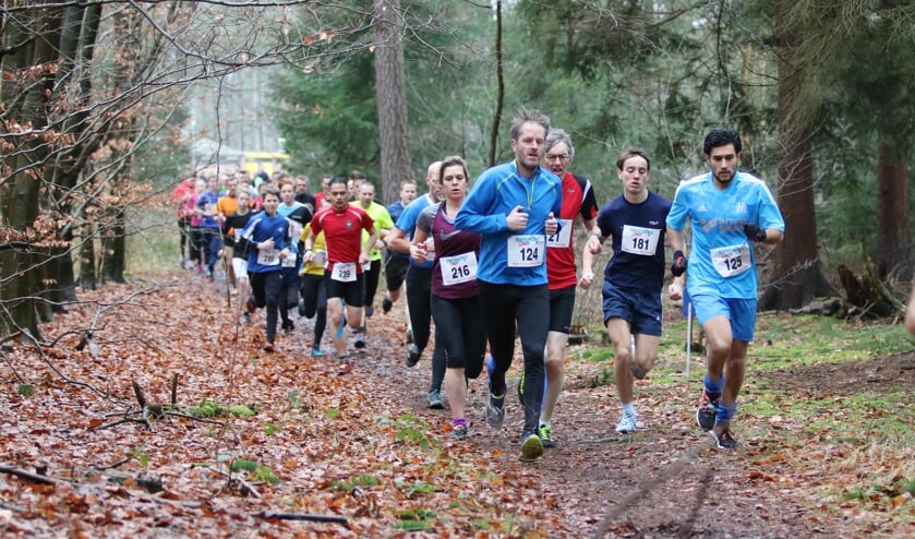 De start van de Oudejaars Crossloop 2019. Foto: PR