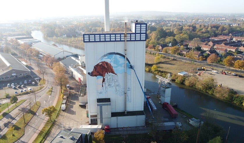 Drone beelden vorderingen Bart Smeets. Foto: Paul van Druten