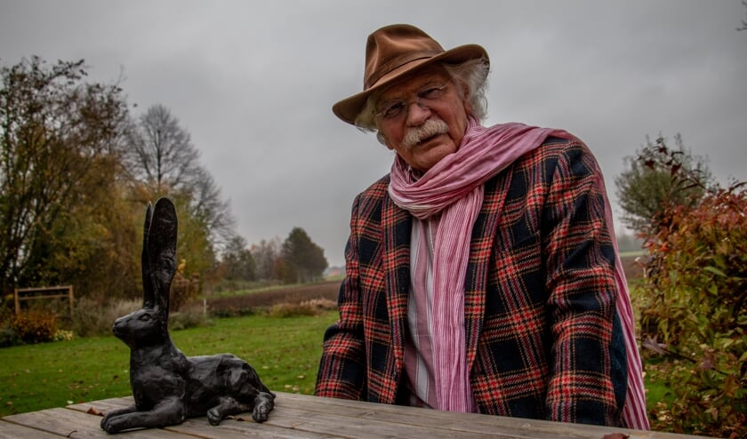 Han van Oosterbos draagt kunst een warm hart toe. Foto: Liesbeth Spaansen