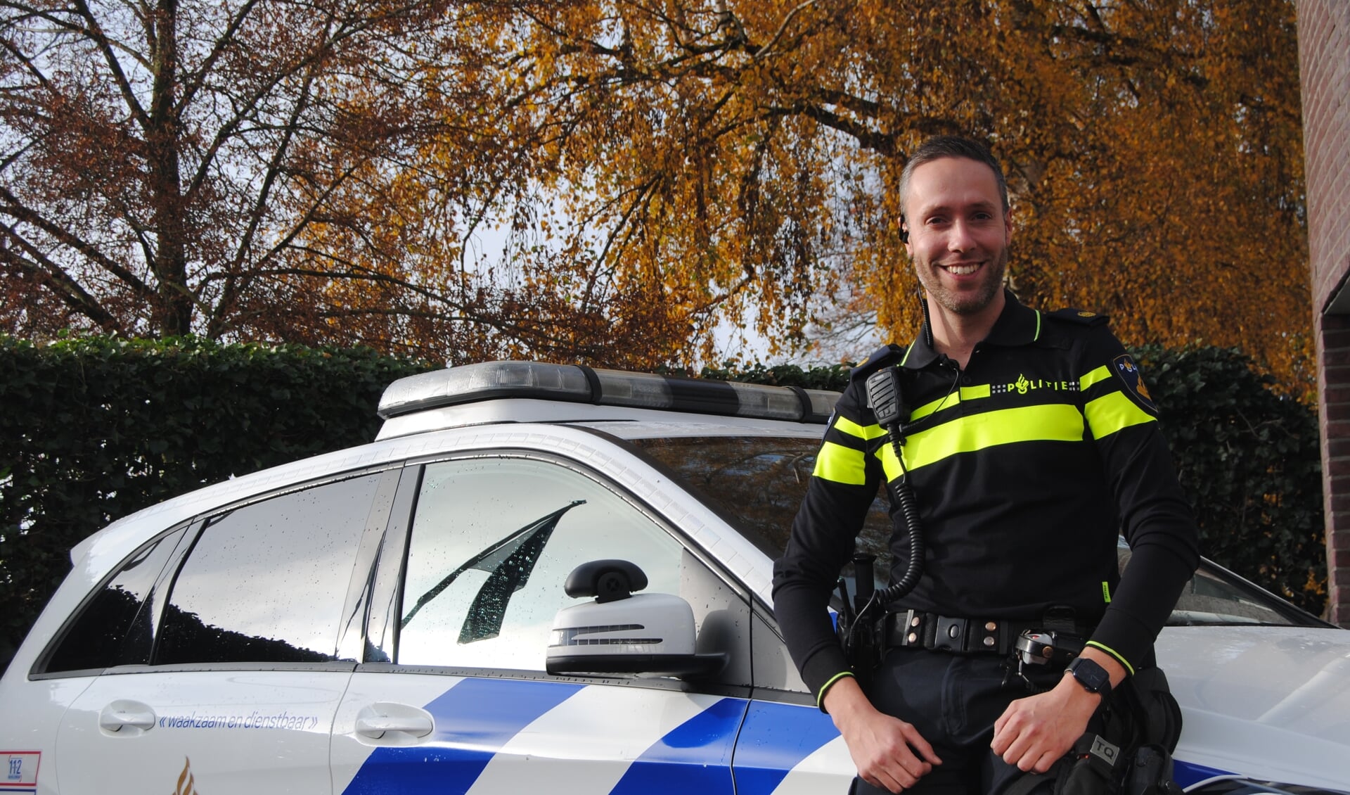 Sander Haan, wijkagent Eibergen West. Foto: Achterhoek Nieuws