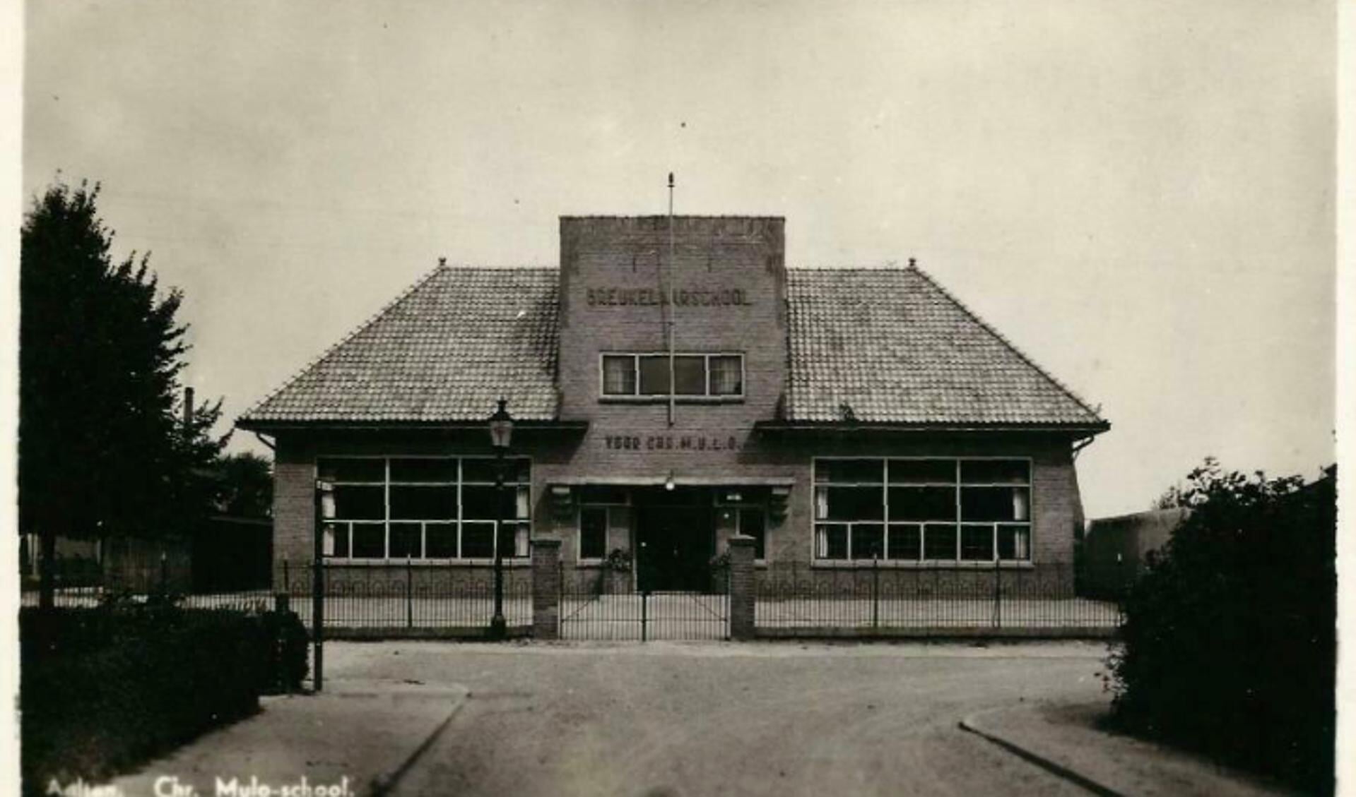 Christelijke Mulo-school, Piet Heinstraat. Foto: collectie Leo van der Linde