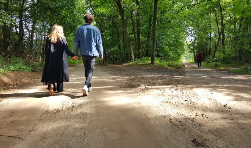 Het idyllische karakter van de zandwegen in het Epserbos moet behouden blijven, aldus het actiecomité.