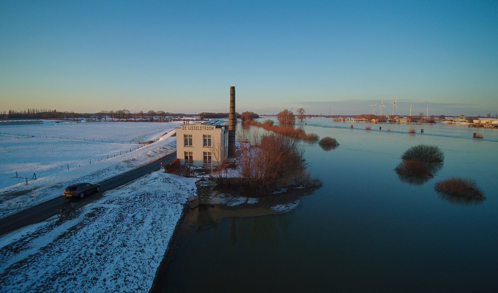 John Post van PMP - Post Media Producties maakte deze prachtige beelden van Zutphen met zijn drone. Foto: ©PMP - Post Media Producties