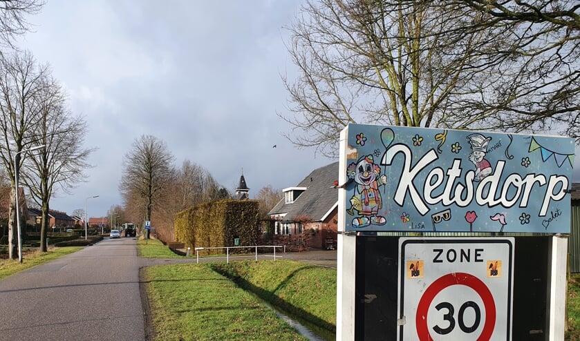 Mariënvelde heet voorlopig even 'Ketsdorp'. Foto: Henri Walterbos