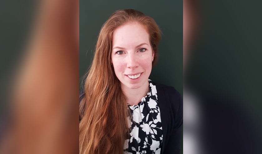 Thamara Addink. De foto is gemaakt door haar zesjarige dochter Emily.