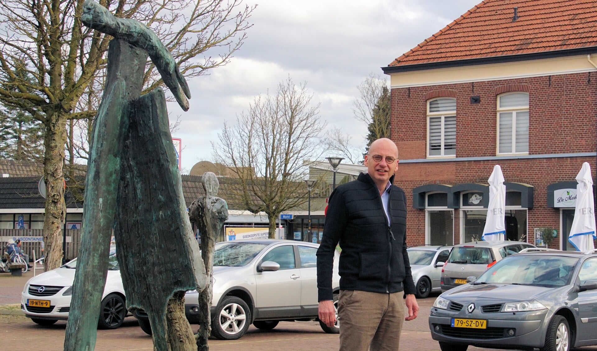 Hans Wennekes is in Dinxperlo aan de slag gegaan als centrummanager. Foto: Frank Vinkenvleugel
