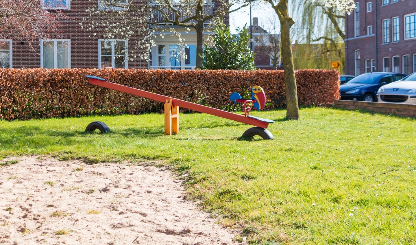 Speelplek aan de Brugstraat in Zutphen. Foto: Henk Derksen