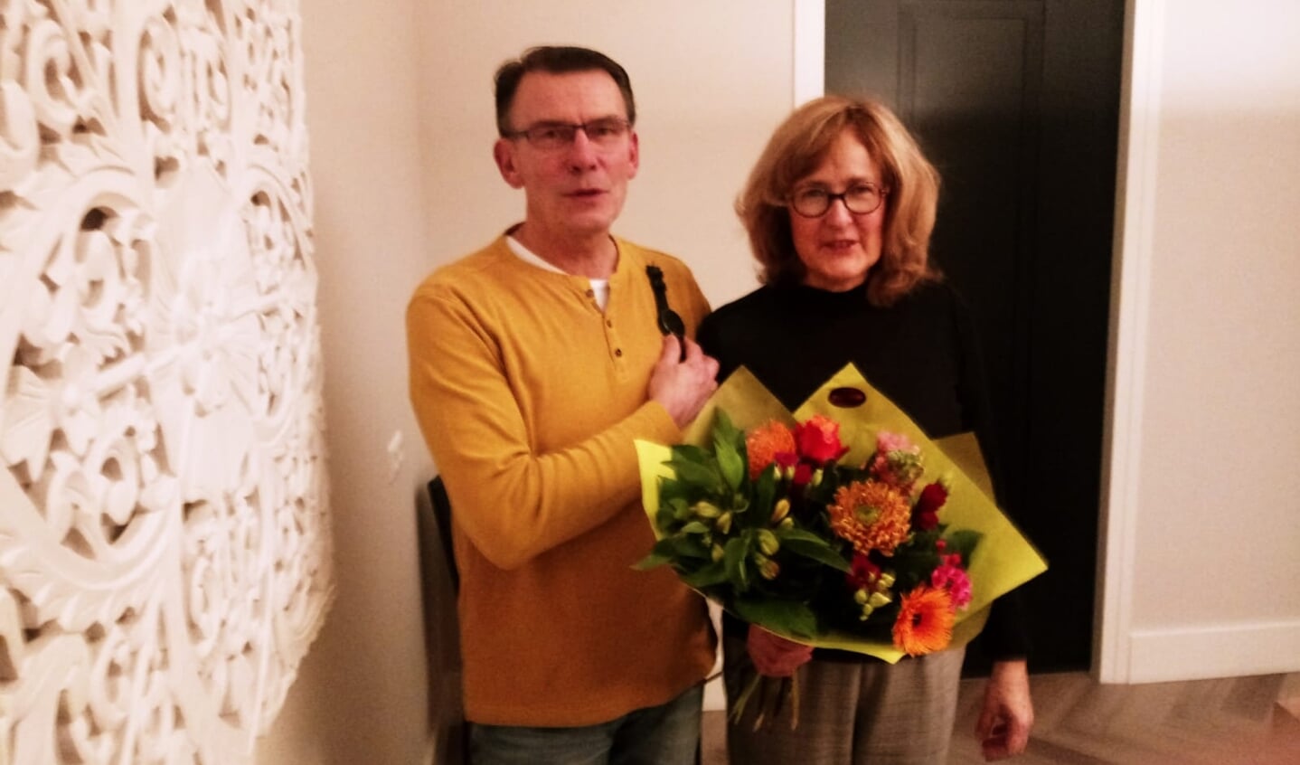 Hans Regelink nam na tien jaar afscheid van de Stichting 4-5 mei Commissie Ruurlo. Foto: PR 