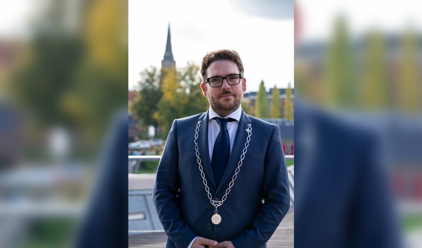Volgens de Lochemse burgemeester Sebastiaan van ‘t Erve is het heel belangrijk om lokaal met de protesterende boeren in gesprek te blijven. Foto: gemeente Lochem