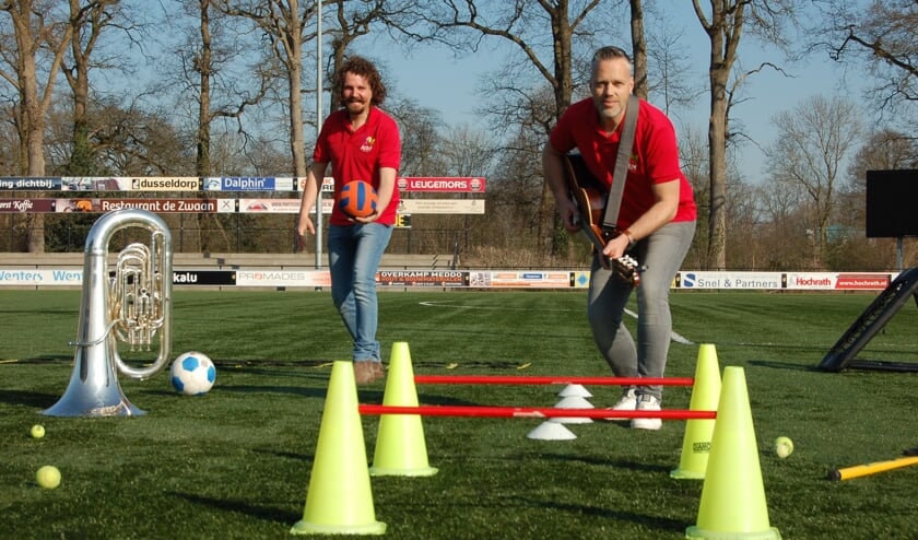 Jos Mekkes en Hans Roerdinkholder bereiden zich voor op ActiefXXL. Foto: Verona Westera
