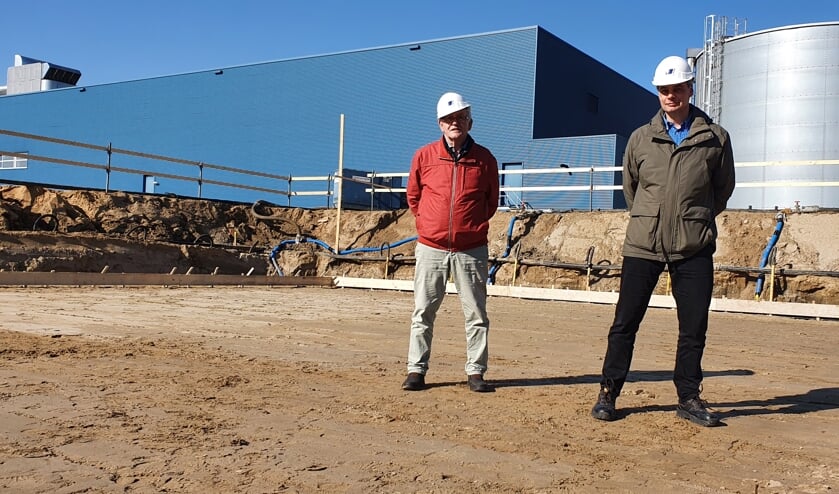 Henk Elburg en Wilfred Otten hebben het 'muntje voor geluk' gelegd. Foto: PR