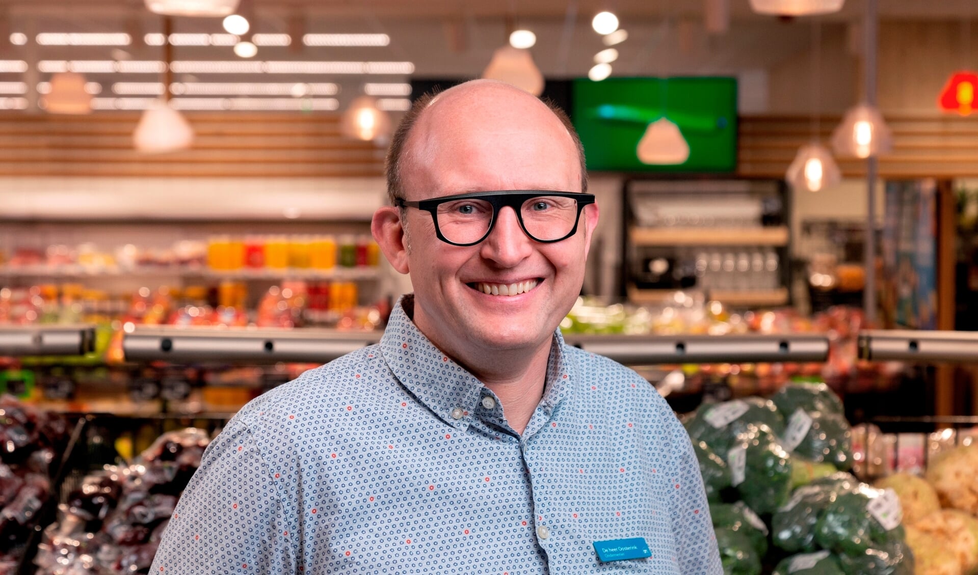 De Albert Heijn van Bernard Oosterink krijgt het nieuwste winkelconcept. Foto: Albert Heijn/Andries van der Ree