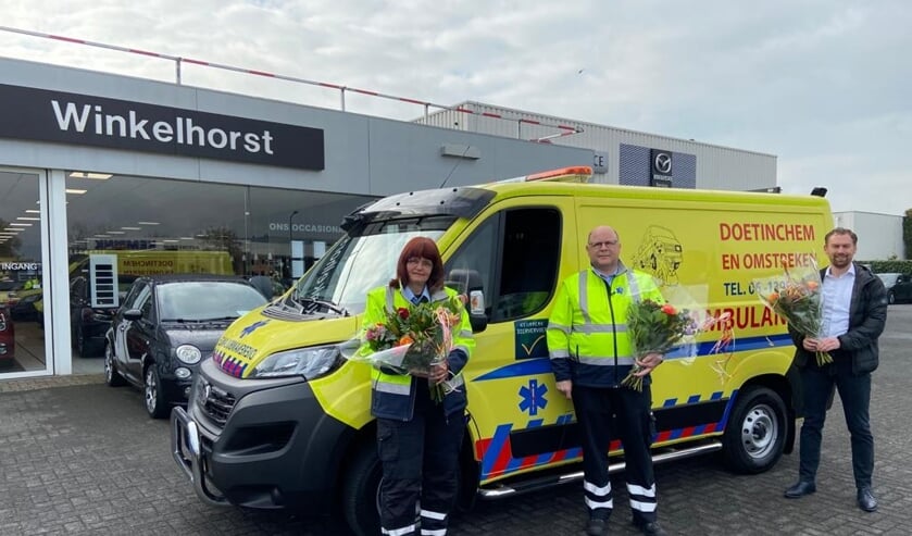 De nieuwe dierenambulance die in Winterswijk staat. Foto: PR