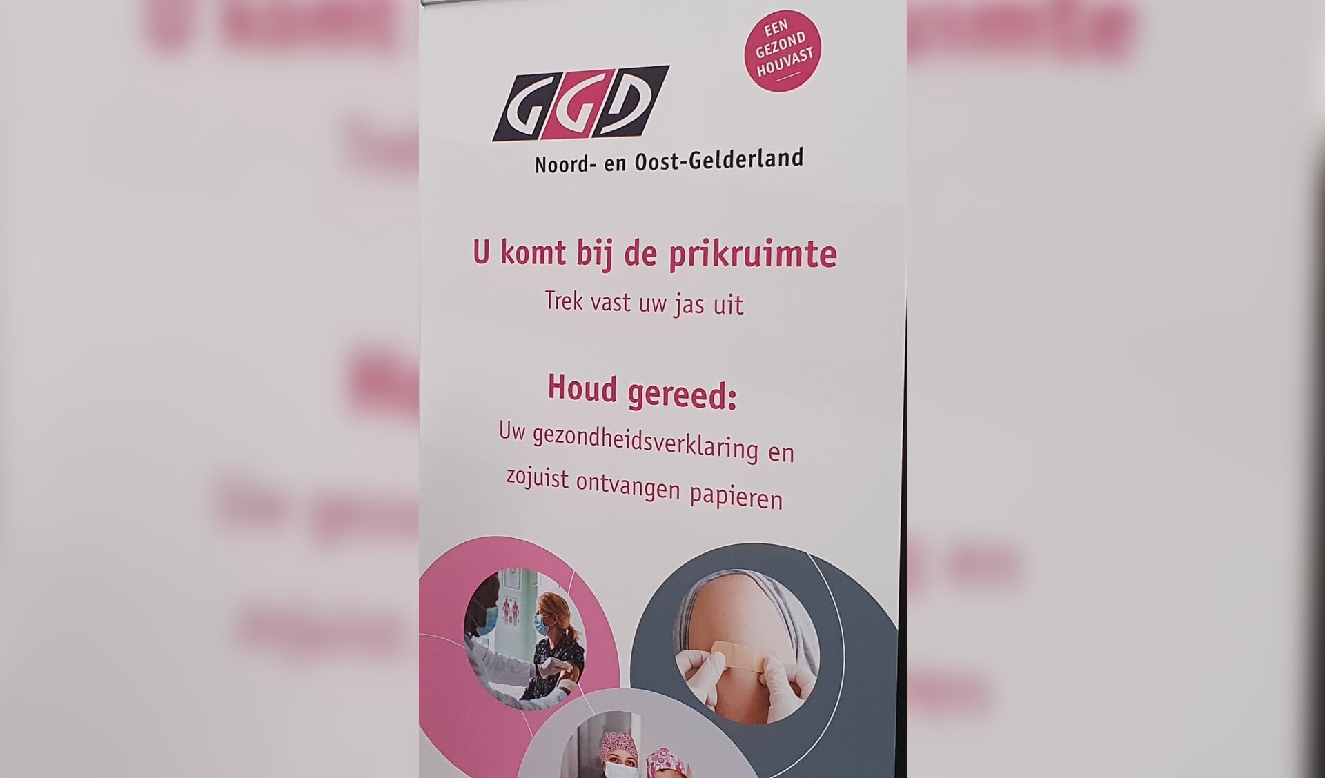 GGD Noord- en Oost-Gelderland vaccineert op zes locaties; twee locaties staan klaar om te worden ingericht. Foto: PR
