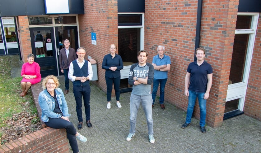 De vertegenwoordigers van de binnensportverenigingen. Foto: PR