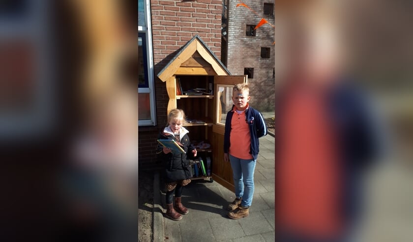 <p>. Sinds kort is Ruurlo een kinderzwerfboekenstation rijker. Foto: PR. </p>