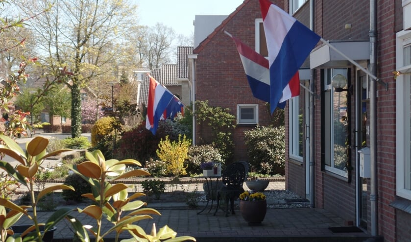 <p>Er werd op Koningsdag volop gevlagd in Ruurlo. Foto: Jan Hendriksen. </p>