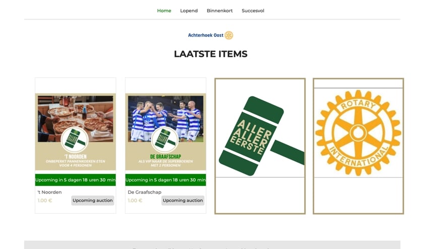<p>De website van de website. Foto: PR</p>