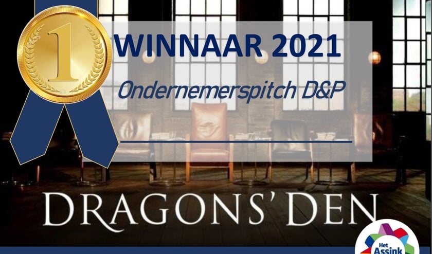 <p>Het certificaat dat de winnaar krijgt. De pitch telt ook mee voor het examen. Foto: PR</p>