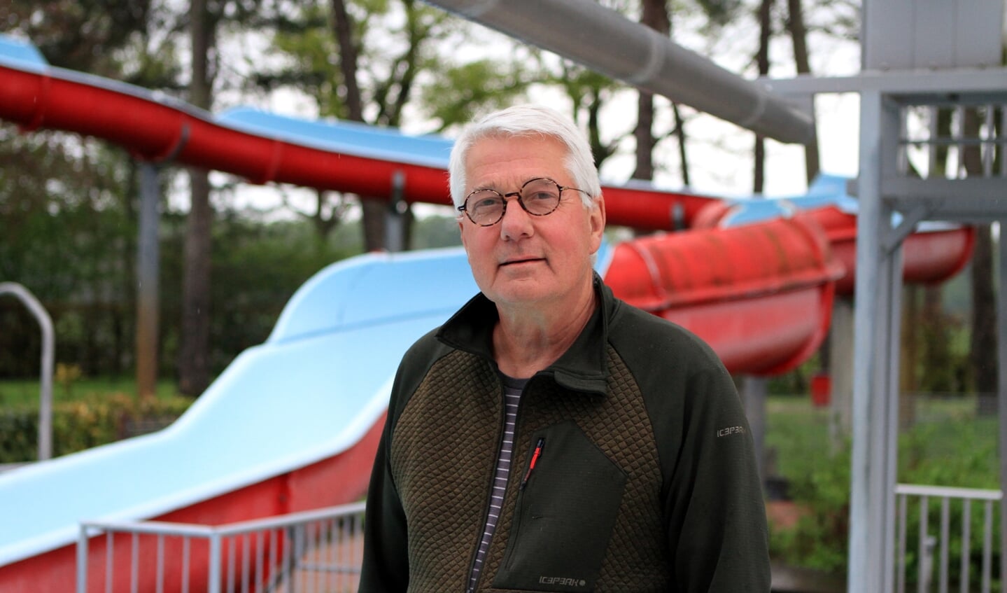 Gé de Jong is de nieuwe voorzitter van Stichting zwem- en recreatiebad in de Dennen. Foto: Johan Bolink