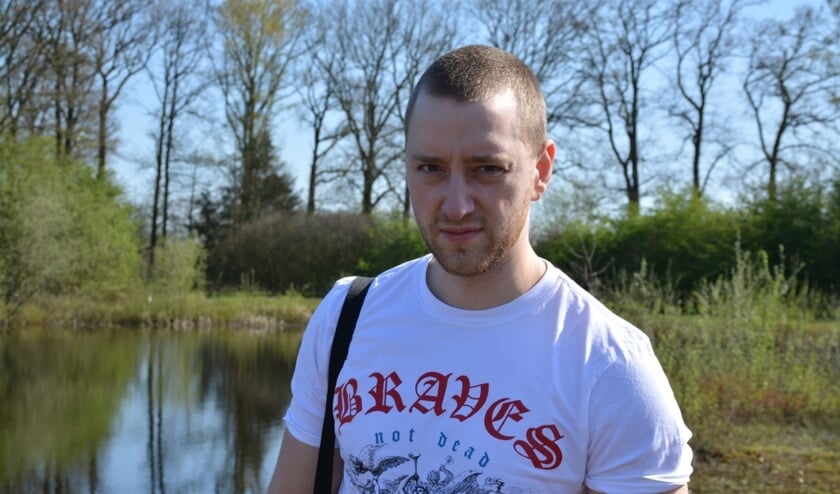 Jesse Klein Entink van East Garden Studios te gast in het radioprogramma. Foto: PR