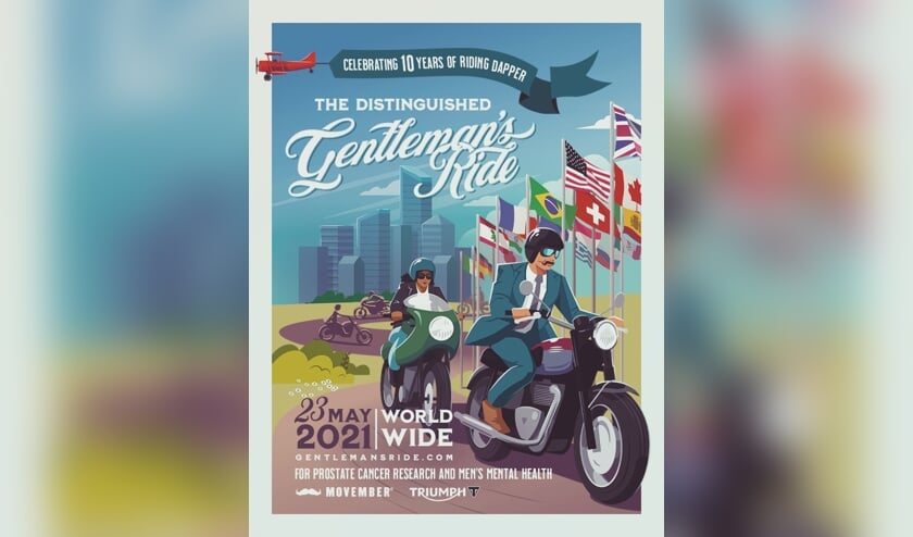 <p>De Distinguished Gentleman's Ride wordt ook in Bronckhorst verreden. Beeld: PR</p>