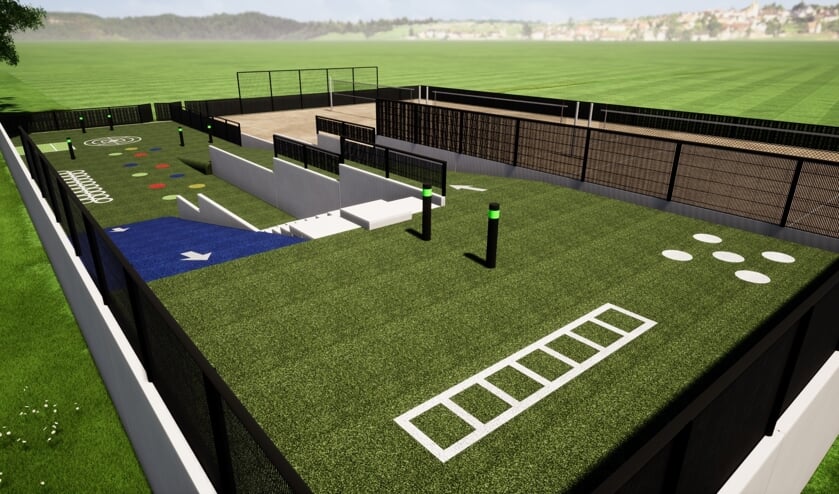 Een impressie van het multifunctionele Vitaal Sportpark.