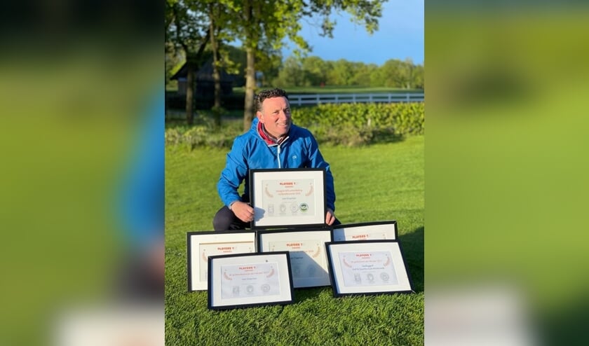 Lee Chapman voor de vierde keer beste golfprofessional. Foto: PR