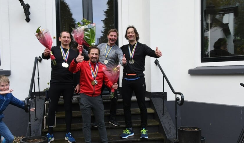 <p>Olivier Stapper, Bastiaan van de Noort, Daniel Spikker en Tom van der Laan. Foto: Alice Kiers</p>