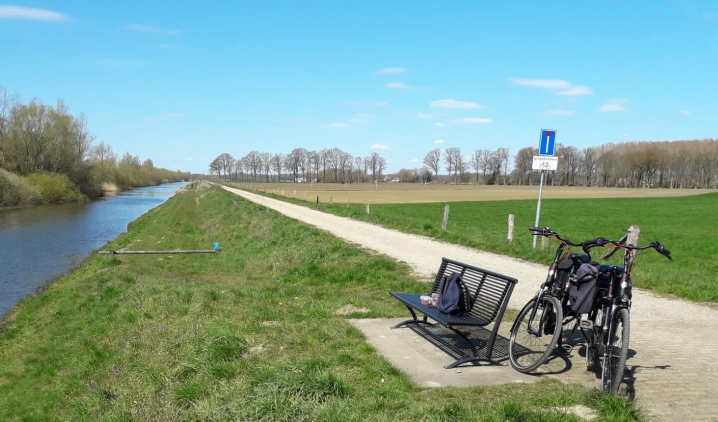 De tocht voert onder andere deels langs de Berkel. Foto: PR