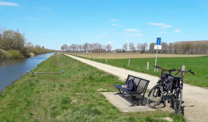 De tocht voert onder andere deels langs de Berkel. Foto: PR
