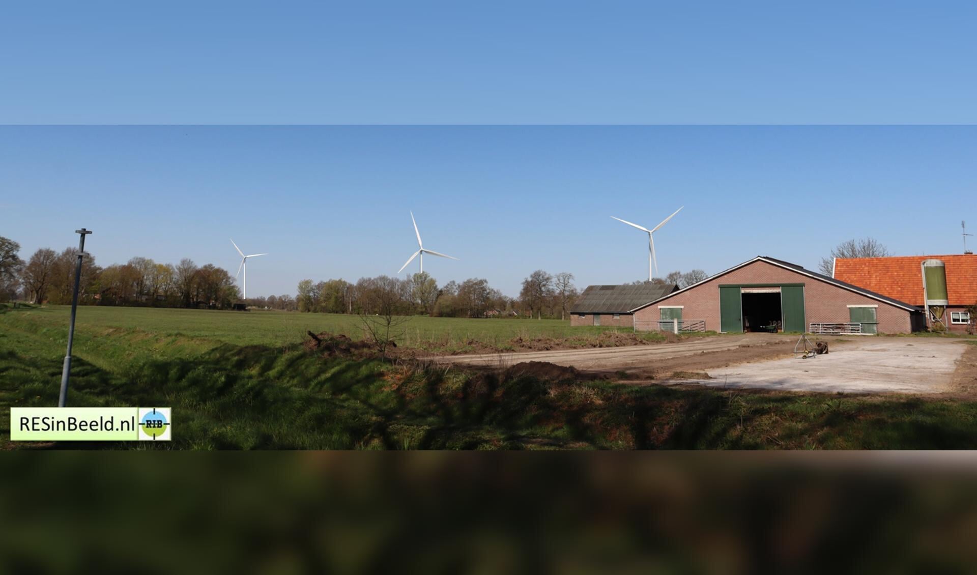 Windturbines, ingetekend in het Achterhoekse coulisselandschap. Foto: PR 
