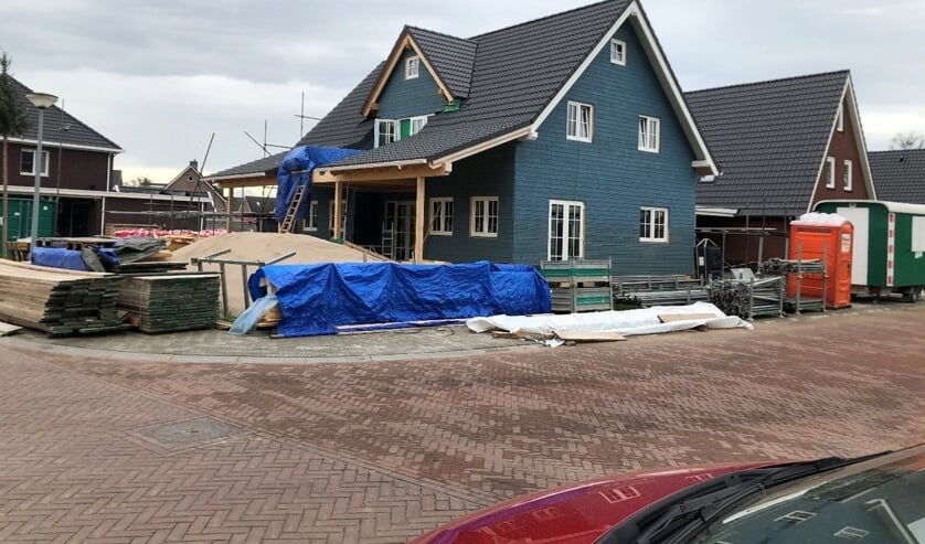 Houtskeletbouw in Lintelo. Foto: Gerrit Migchelbrink