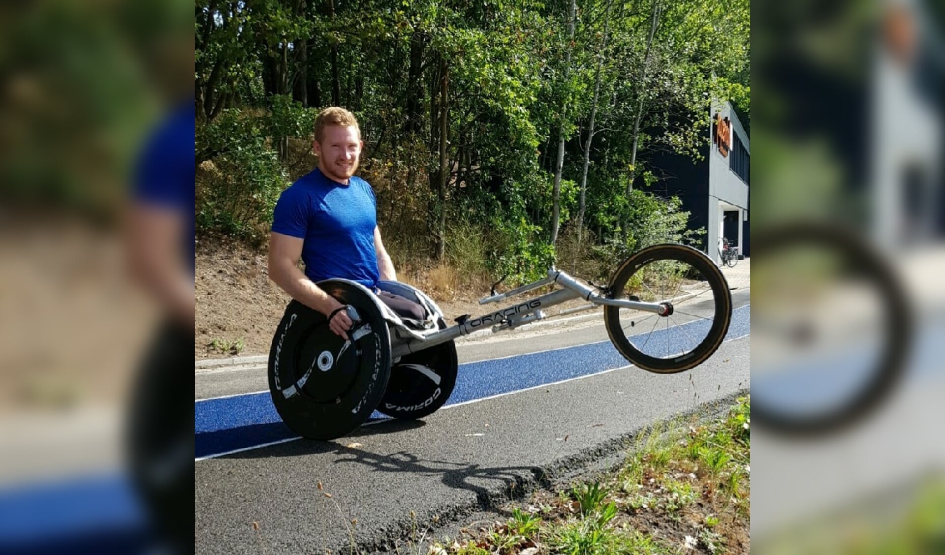 Rens van de Waterlaat probeert deze week in Polen de Paralympische Spelen te halen. Foto: PR