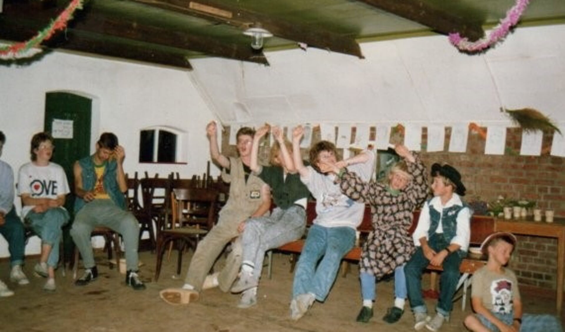 Jeugdclub Varssel in 1987. Foto: archief