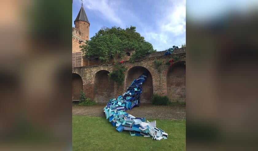 <p>Op de foto: Tij-ding van Karin van der Molen. Te zien in Dat Bolwerck t/m 19 september. Foto: PR</p>