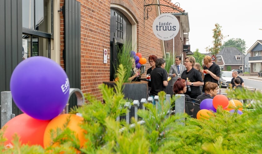 <p>Tante Truus geopend. Foto: Stan Bouman</p>