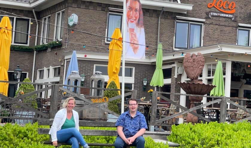 <p>Lijsttrekkerskandidaten Linda van der Berg en Jarno Hilge. Foto: PR</p>