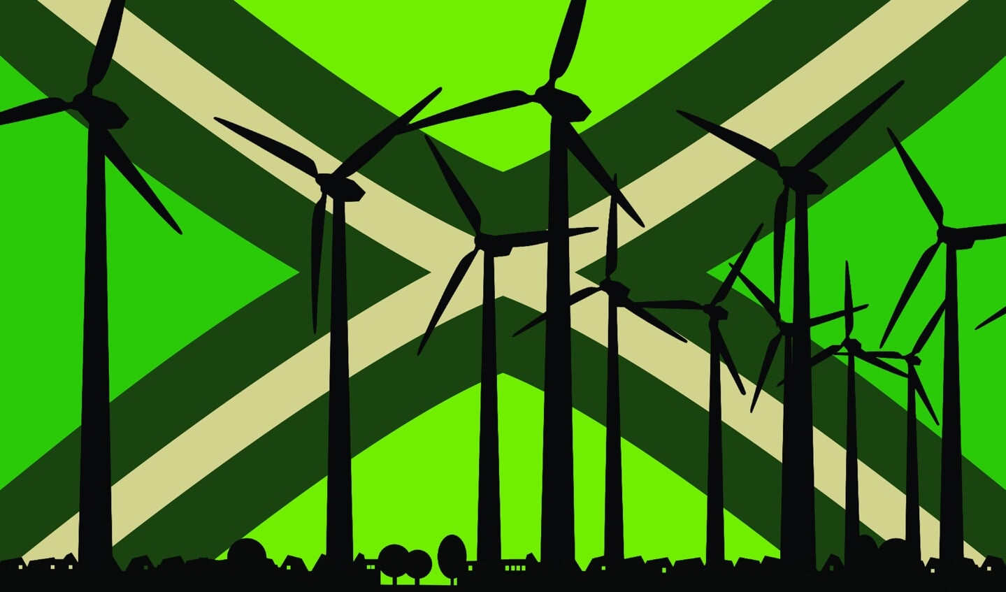 ‘De inwoners van Bronckhorst kozen overduidelijk voor een windmolenvrije leefomgeving’. Beeld: Actiecomité Op en Um ’t Hengelse Zand