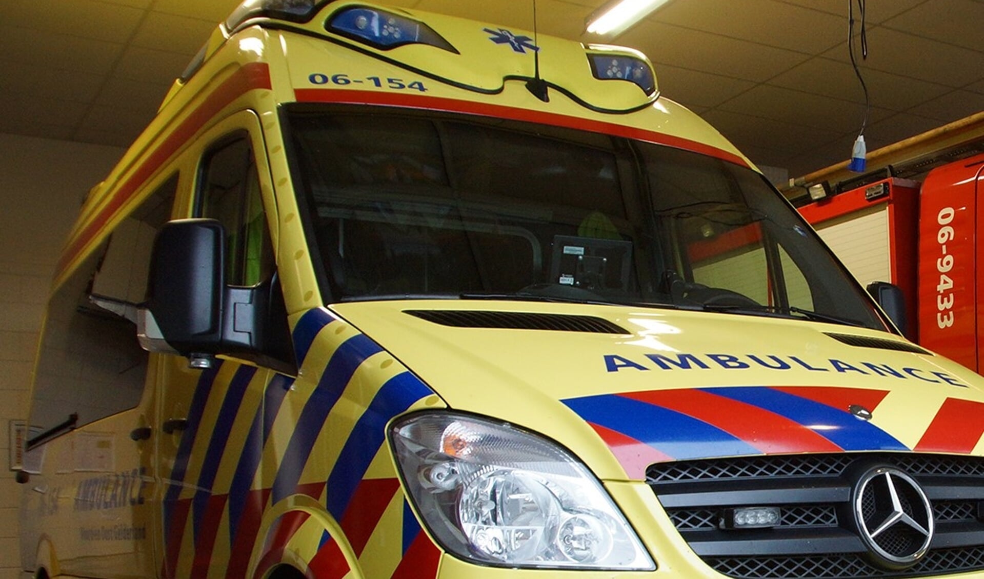 Witte Kruis is verantwoordelijk voor de ambulancezorg. Foto: Frank Vinkenvleugel