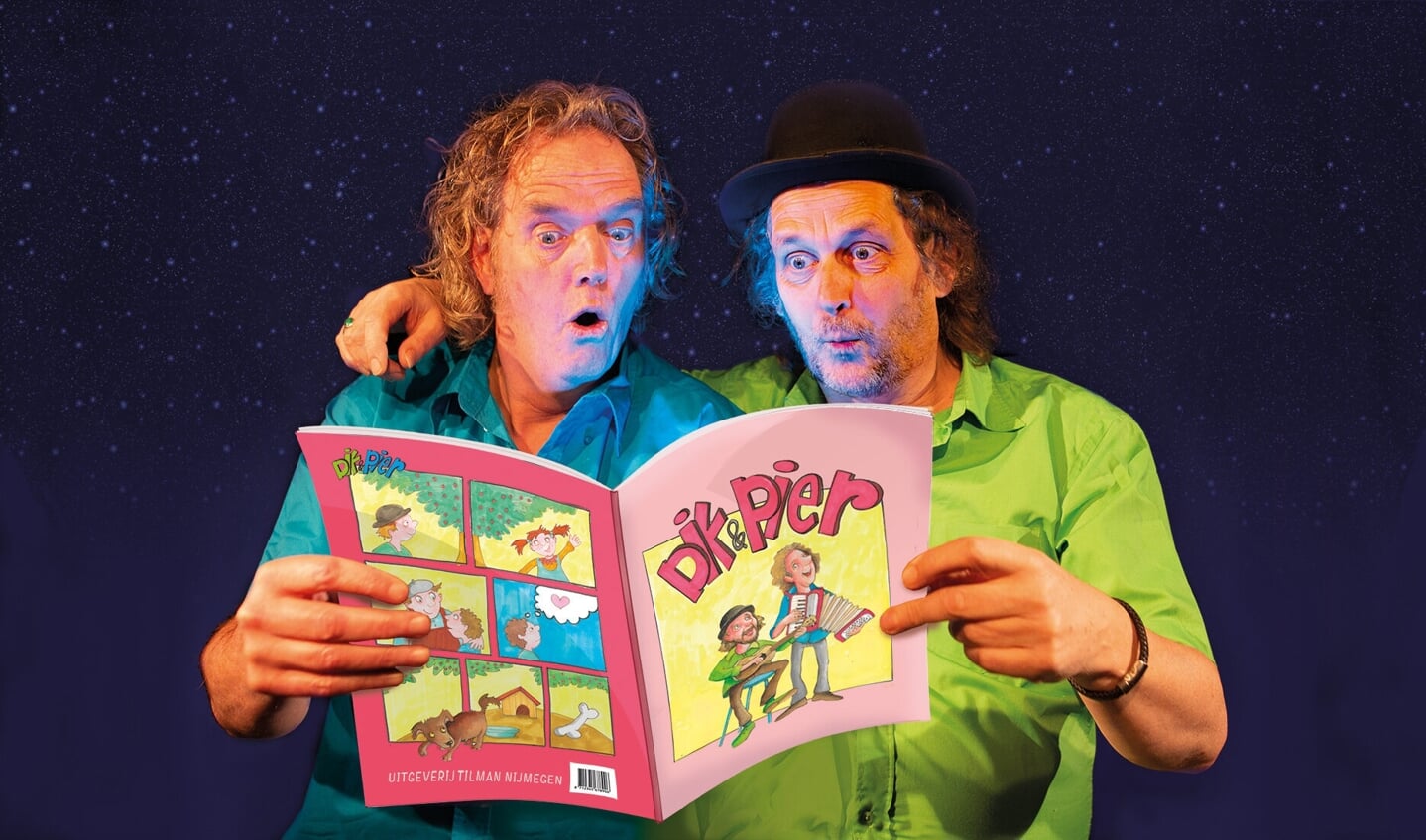 Dik & Pier maken het publiek onderdeel van de voorstelling. Foto: Menno Bemelmans