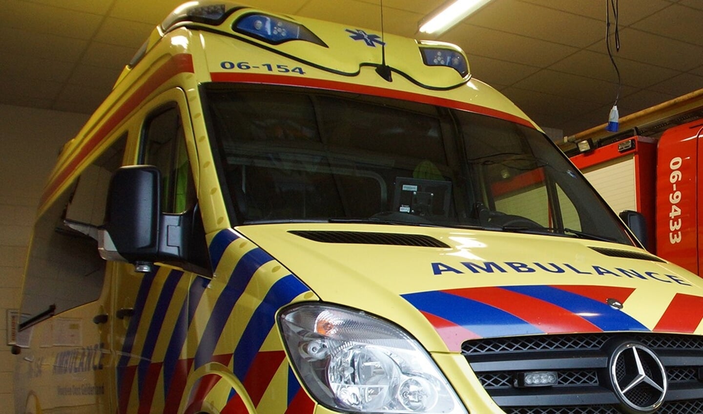 Witte Kruis is verantwoordelijk voor de ambulancezorg. Foto: Frank Vinkenvleugel