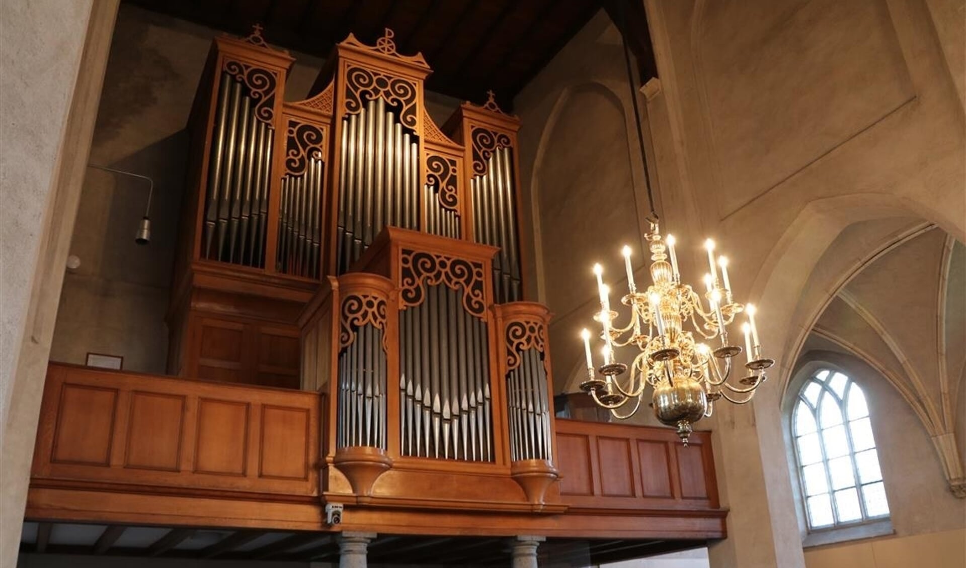 Het orgel van de Lambertikerk in Zelhem. Foto: PR