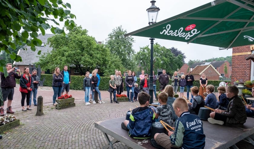 Eindejaarsoptreden G.A. van der Lugtschool in Gelselaar. Foto: Daan Bomhof