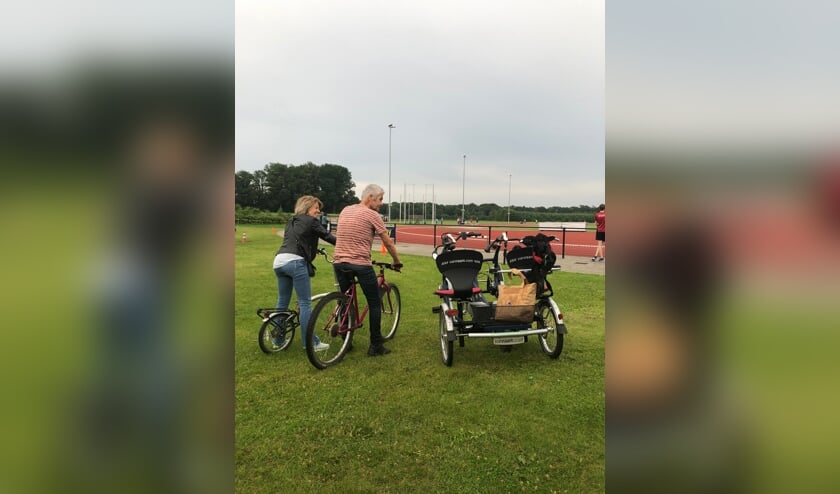 Liefhebbers kunnen met een loopfiets op pad. Foto: PR