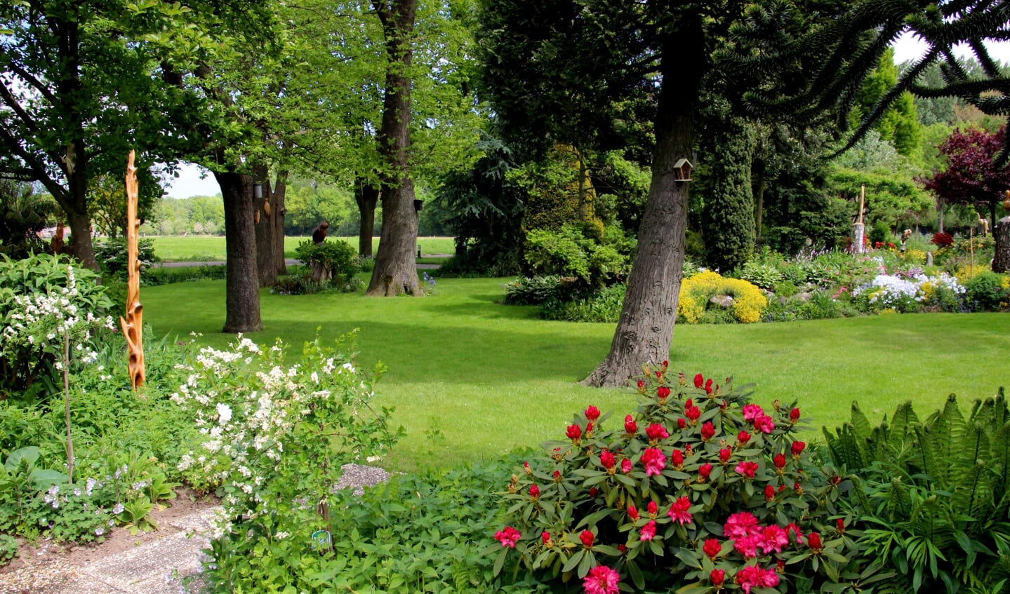 De tuin van Frans en Annemie Giesen in Loil is te bezichtigen. Foto: PR
