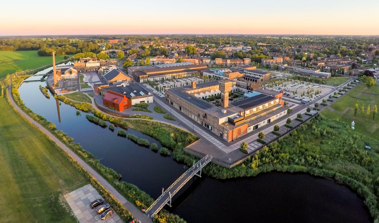 Overzichtsfoto van het DRU Industriepark anno 2021. Foto: Stan Bouman