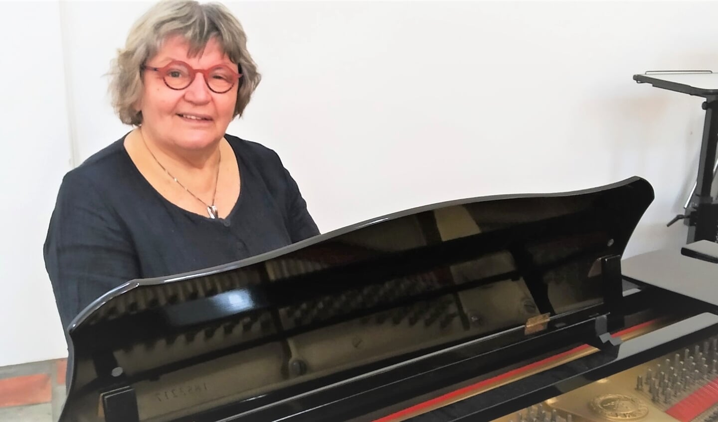 Gerrie van der Horst zingt en speelt op 31 juli vanaf 15.00 uur in de Dorpskerk. Foto: PR