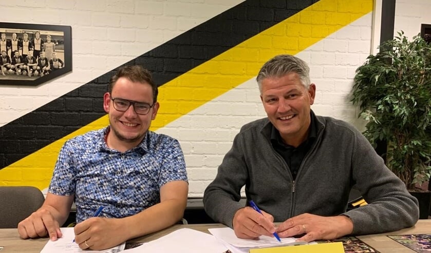 <p class="NieuwsKop4" pstyle="NieuwsKop 4">Björn Grotenhuys en Marc van der Linden. Foto: PR<br><br></p>
