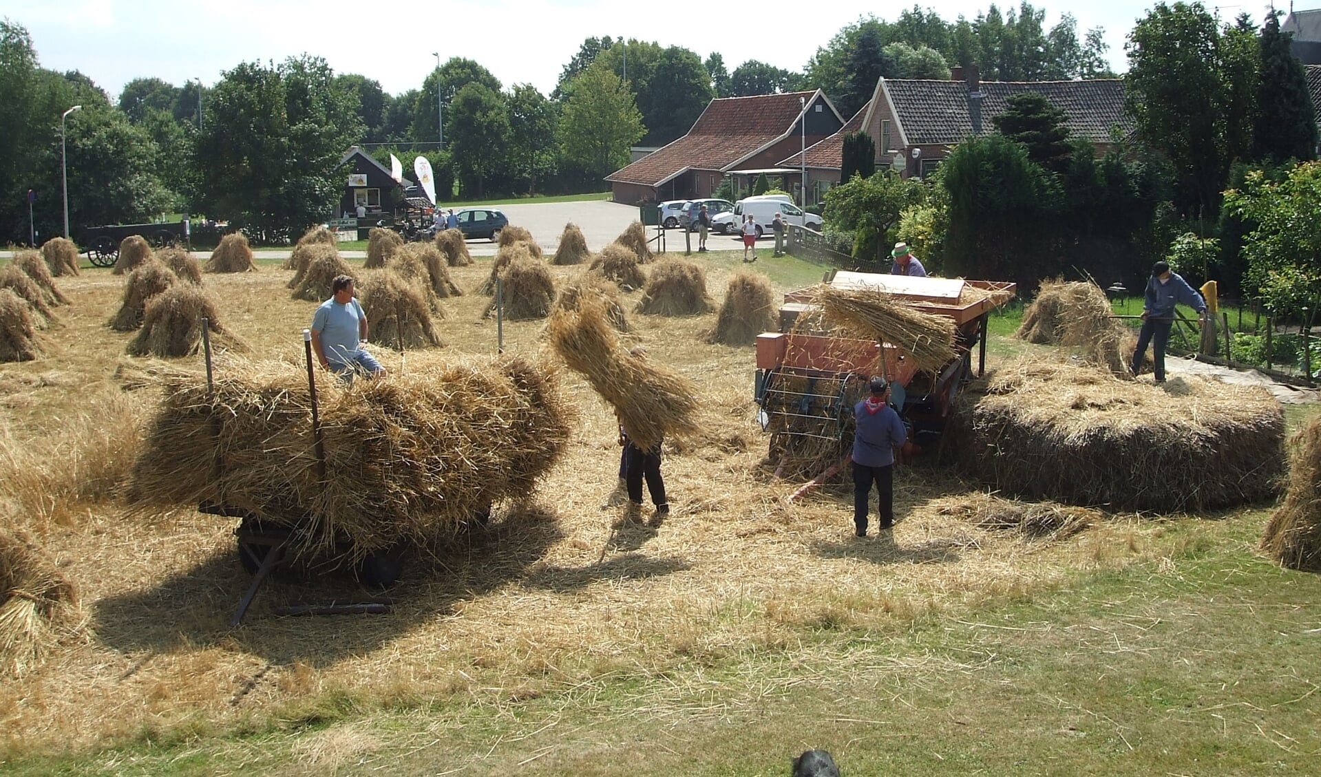 Dit jaar geen oogstfeest in Rekken. We moeten het met de foto's van eerder doen. Foto: PR